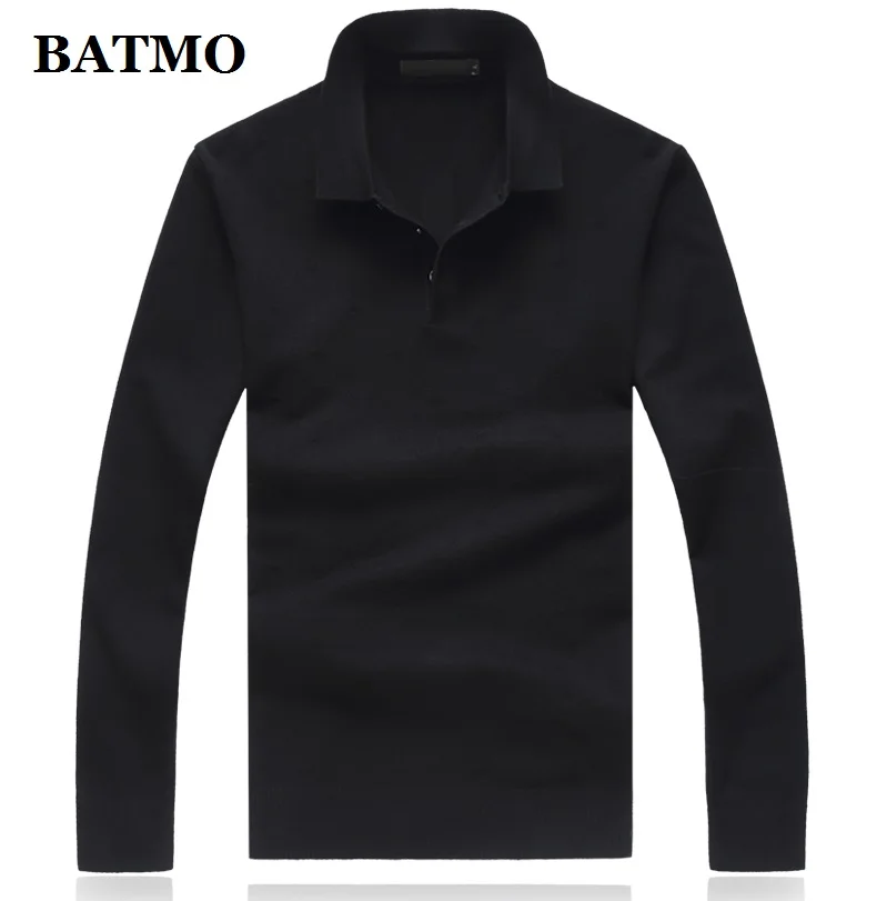 

BATMO 2019 Новое поступление осенний высококачественный Повседневный свитер для мужчин, мужской свитер, большие размеры M-8XL 9865