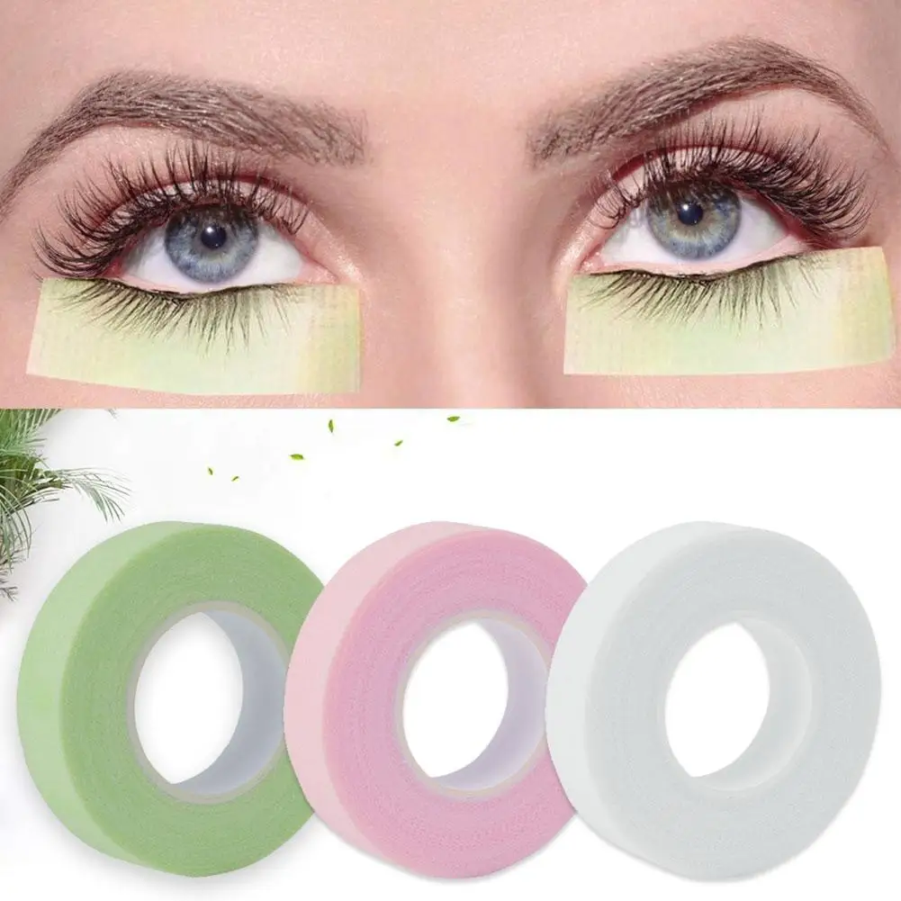 

1 Roll Non-Woven False Eyelash Extension Tape Anti-Allergy Easy Tear Eye Tape For Grafting Fake Lash Eyeliner Tapes Lashes Tools