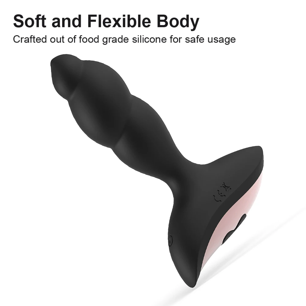 Беспроводной пульт дистанционного управления 10 скоростей Анальная пробка