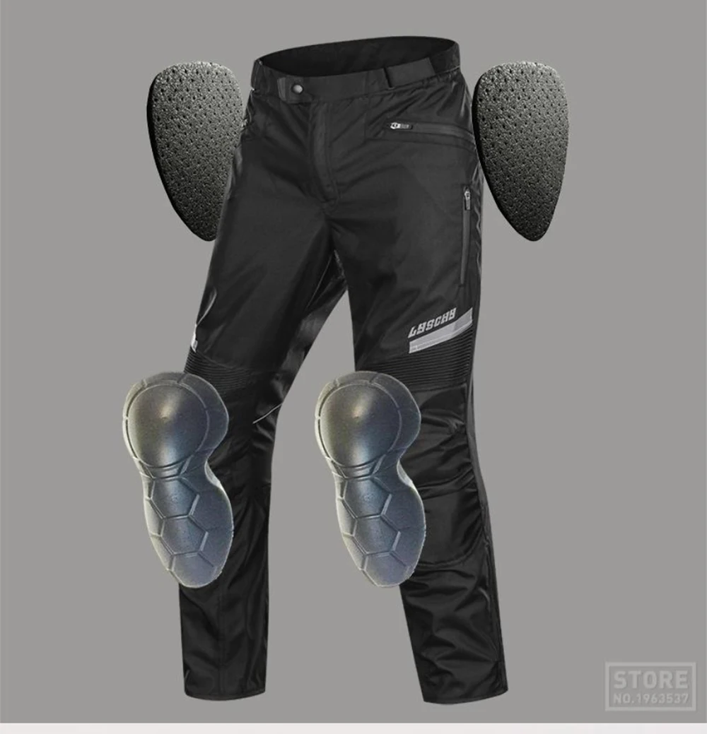 LYSCHY Waterproof Motorcycle Pants Winter Men Motorbike Riding Chaqueta Moto Protective Gear Armor | Автомобили и мотоциклы