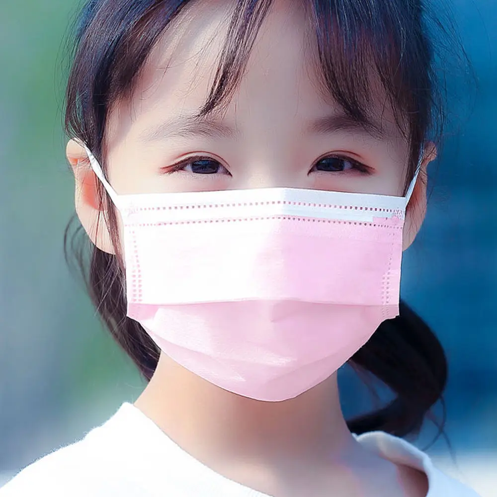 

Children Mask kid Disposable Face Mask Non wove 3Layer Ply Filter Mask Mouth Face Mascarilla Earloop Anti-Dust Masque mondkapjes