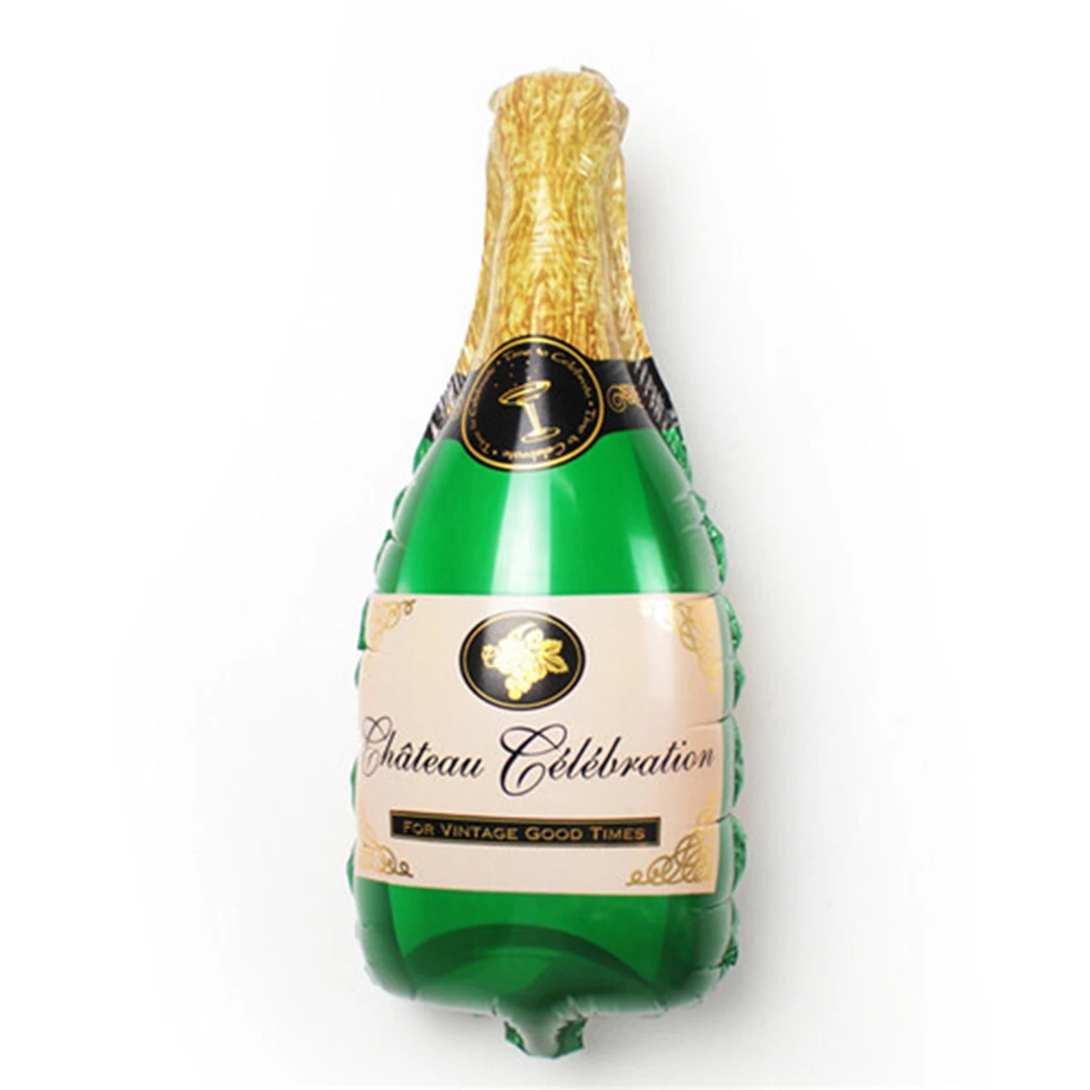 Большая пивная чашка воздушные шары Золотая бутылка вина форма фольги надувные