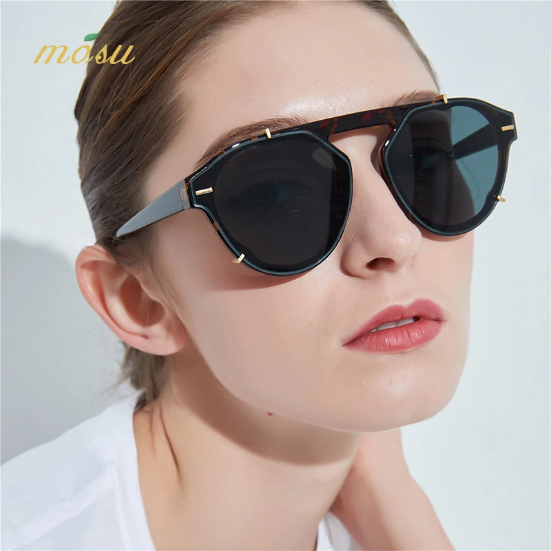 

Women Sunglasses 2021 Pilot Vintage Female Sun Gasses UV 400 White Shades Zonnebril Dames Oculos Feminino De Sol