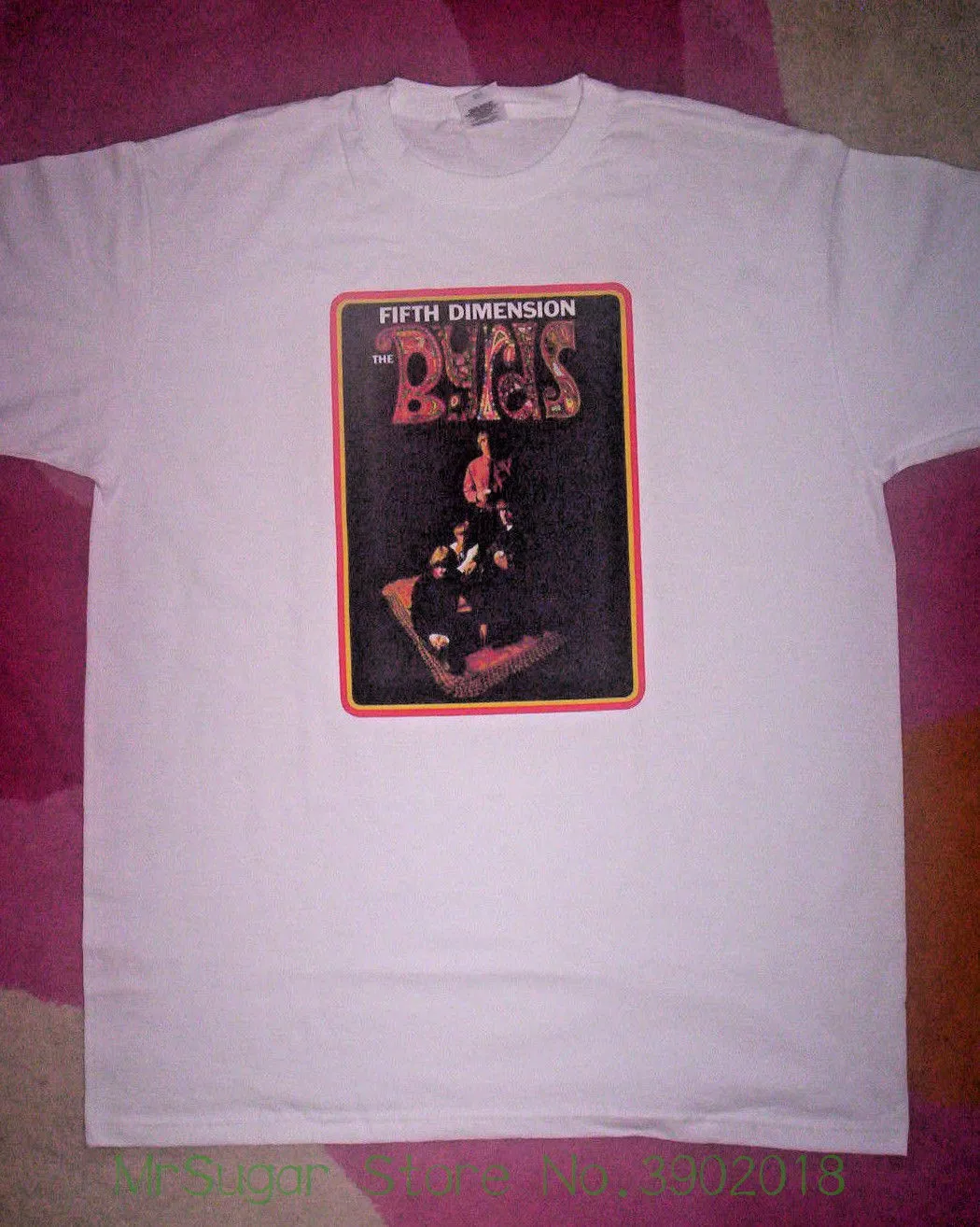 

Byrds T-shirt. 5d , Psychedelia. 100% Cotton T Shirts Brand Clothing Tops Tees