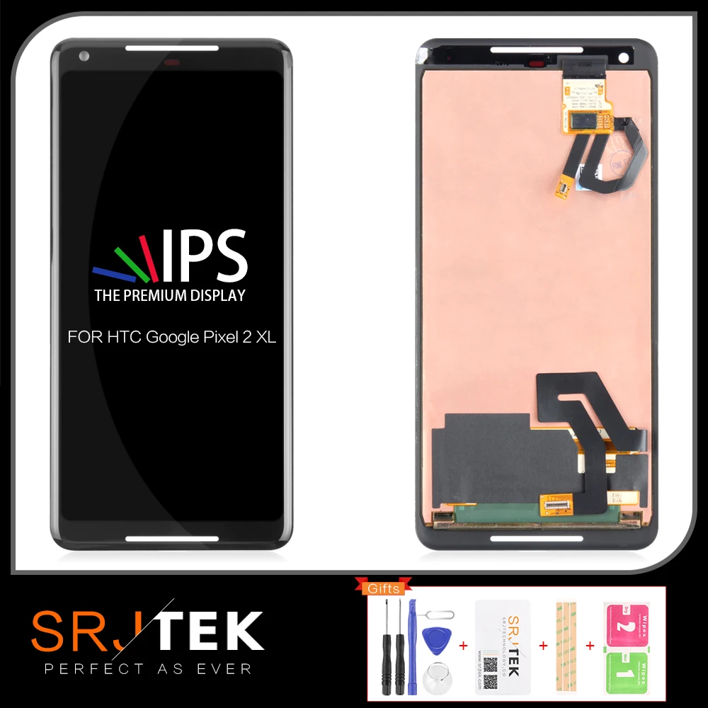 6 0 &quotдля HTC Google Pixel 2 XL ЖК дисплей кодирующий преобразователь сенсорного экрана в
