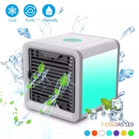 portable mini air conditioner fan personal space air cooler home air conditioning humidifier usb air cooling fan for home office