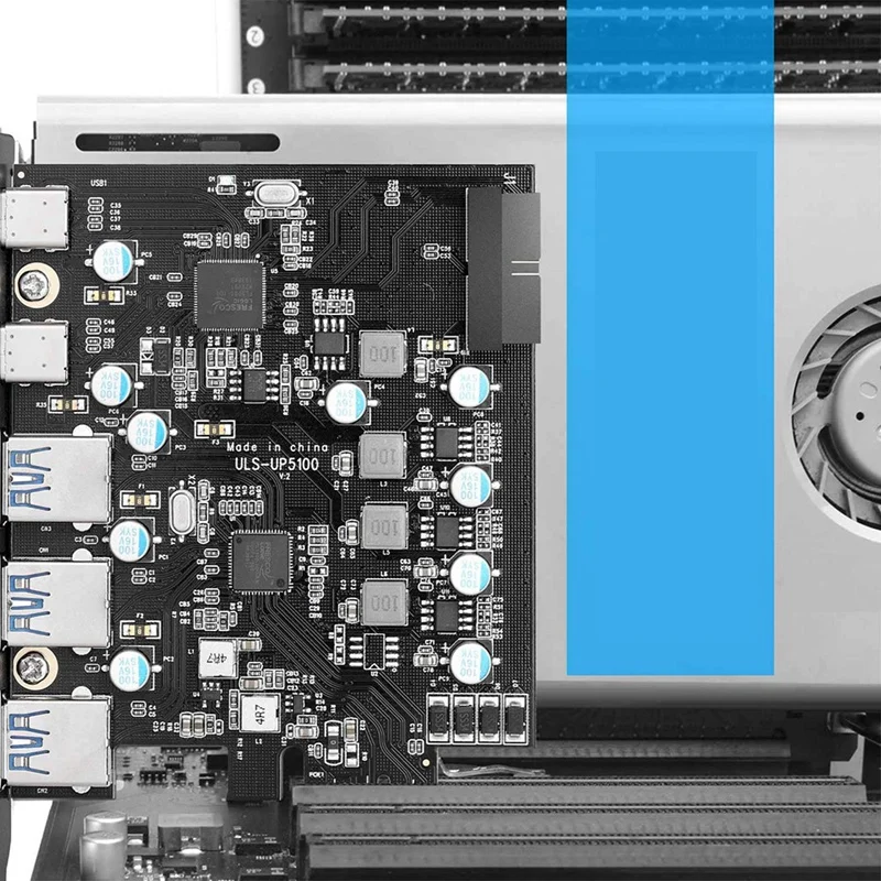 USB 3 0 5-портовая PCI Экспресс плата расширения с внутренним разъемом 19-контактный