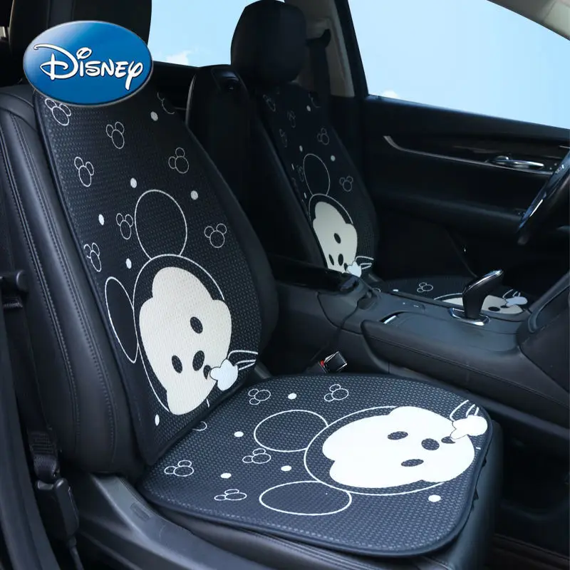 

Disney Mickey Mouse Minnie Car Cushion Monolithic Rear Seat Cartoon Four Seasons Universal Car Interior Decoration Cushion