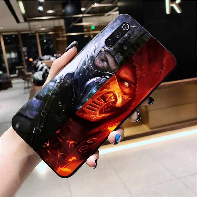 Горячий Mortal Kombat Мягкий Силиконовый ТПУ чехол для телефона Huawei Honor 30 20 10 9 8 8x 8c v30 Lite