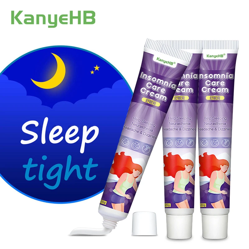 3 шт. травяной крем для снятия симптомов бессонницы и тревоги | Красота здоровье