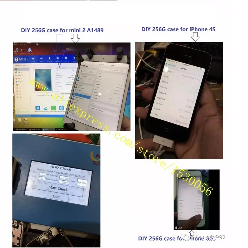 Оригинальный новый Toshiba THGBX3T1DBKLAX2 256G Nand Flash HDD для iPad Mini 2 A1489 A1490 A1491 память