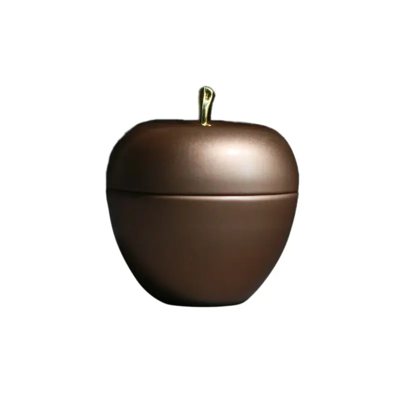 

Apple Shaped Mini Tin Tea Suger Candy Sealed Coffee Storage Box Metal Case Wedding Favor Organizer Container 69HC