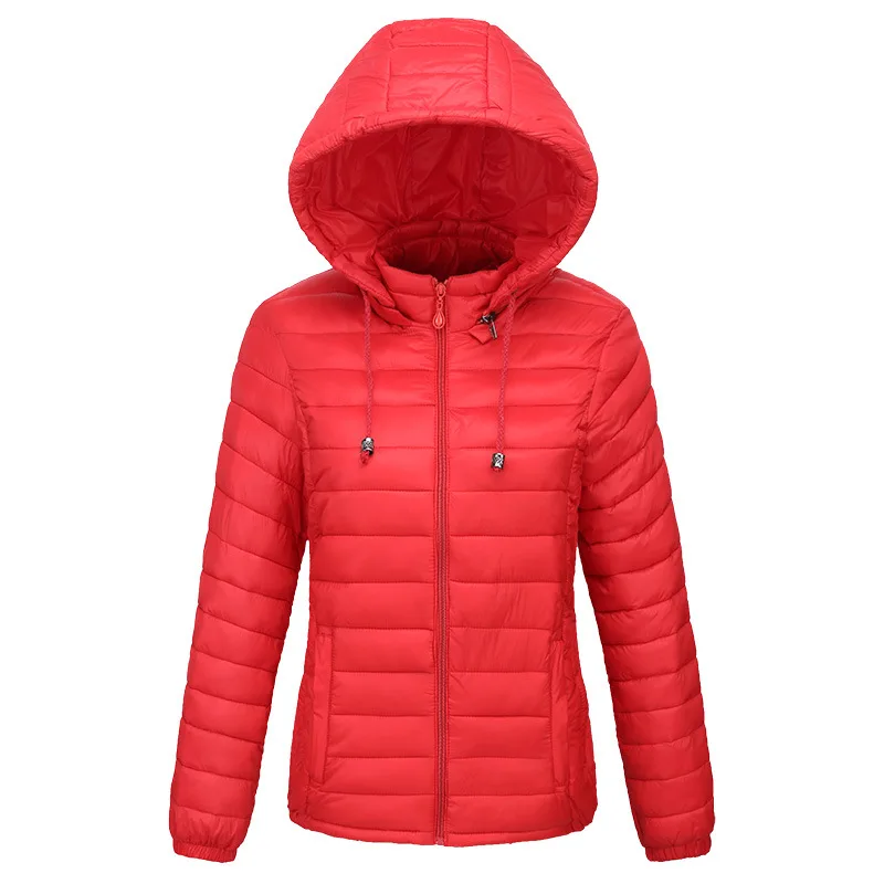 Модный хлопковый женский тонкий пуховик большого размера хлопковое пальто с