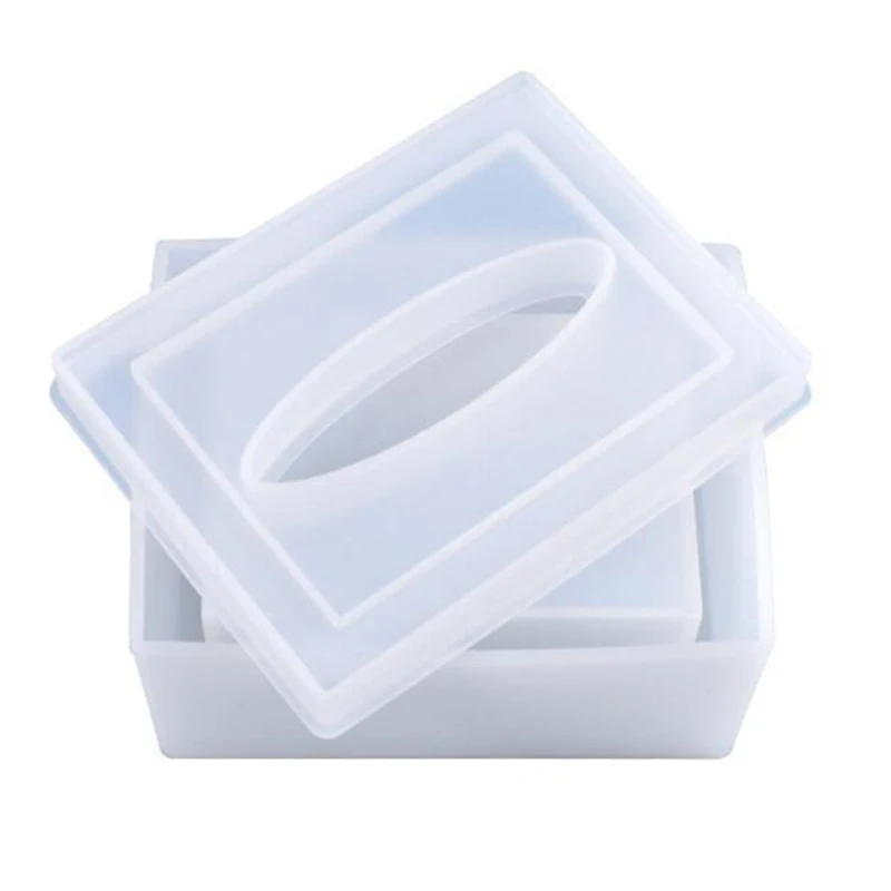 

Tissue Box Daily Necessities Car Tissue Box Silicone Mold for Handcraft Epoxy Resin Mould for DIY Jewelry Craft Supplies