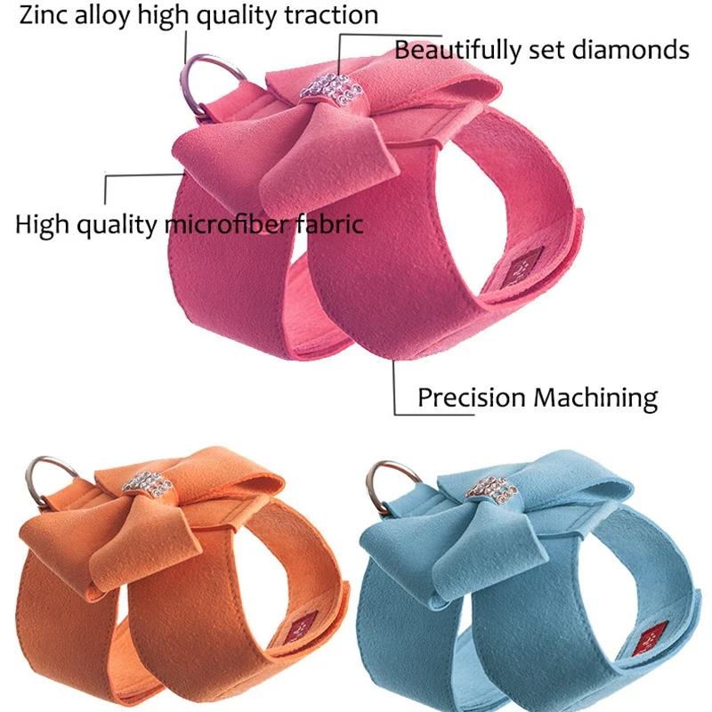 Роскошная повязка для маленьких собак со свинцовым набором вечерние ринки