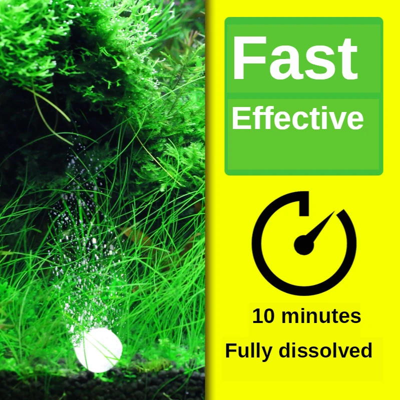 Шипучий рыболовный резервуар с углекислотой аквариумный генератор CO2 аксессуары