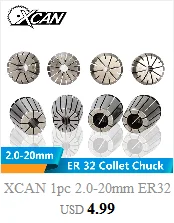 XCAN 1 шт. 1-12 мм с синим покрытием 3 флейты карбида концевые фрезы алюминиевый режущий фрезы Спиральные Фрезы с ЧПУ Концевая фреза