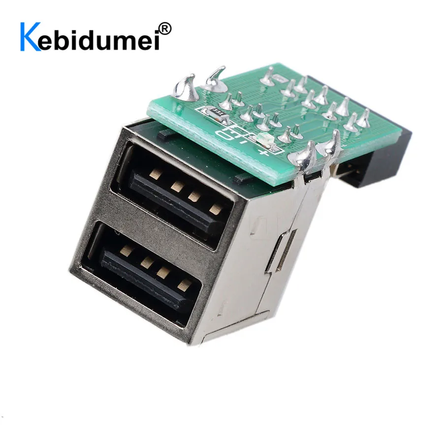 Внутренняя Материнская плата kebidumei USB 2 0 концентратор с 9pin на порта A гнездовой