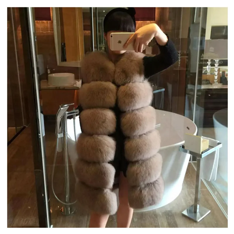 

New fashion fur coat women's long Korean slim fur