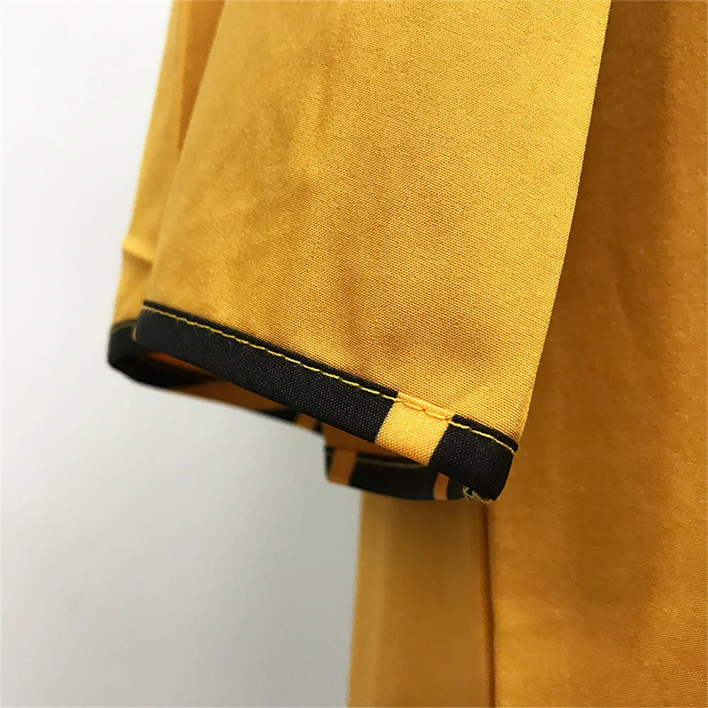 

Color Block African Women Long Dress Muslim Appliques Long Sleeve Vintage Autumn Maxi Dresses Oversized Loose Casual Ladies Robe