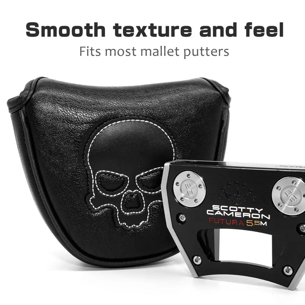 Чехол для клюшки гольфа чехлы клюшек из искусственной кожи с магнитной