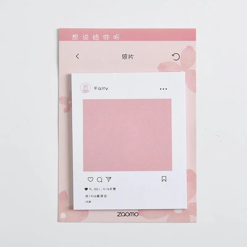 1 шт. Kawaii канцелярские принадлежности Фея блокнот закладки креативные милые животные Липкие заметки школьные принадлежности бумажные наклейки - Цвет: A