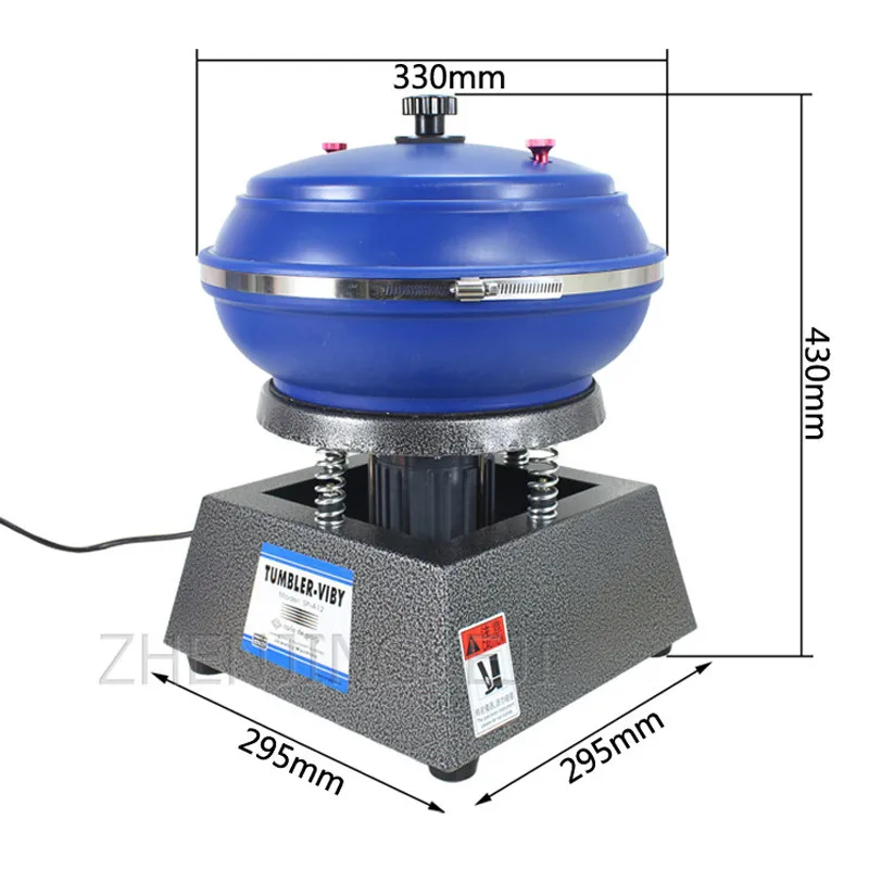 

Medium Vibration Grinding Machine Electric Desktop Metal Accessories Surface Polisher Deburring Rust Removal Finishing Machine