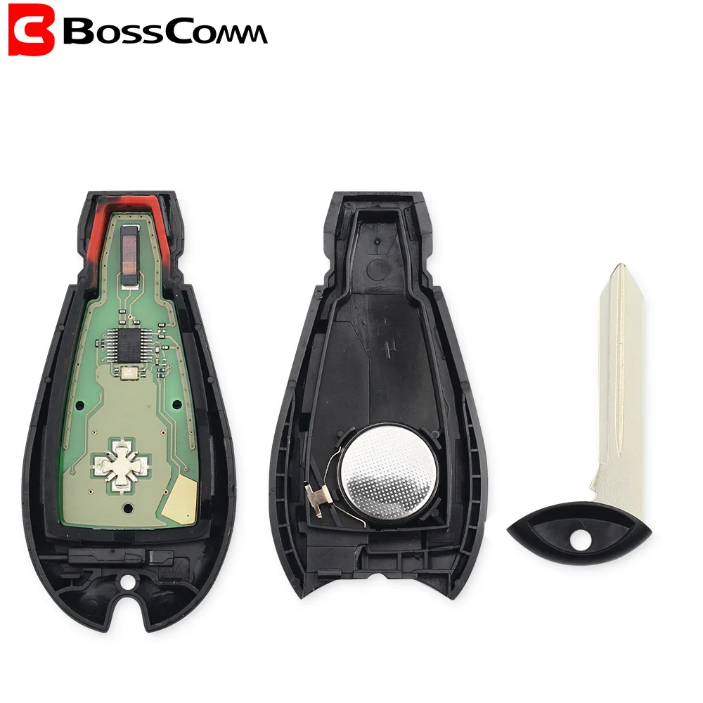 Bosscomm Автомобильный Брелок дистанционного управления с ключом 2013 2018 для Chrysler Dodge