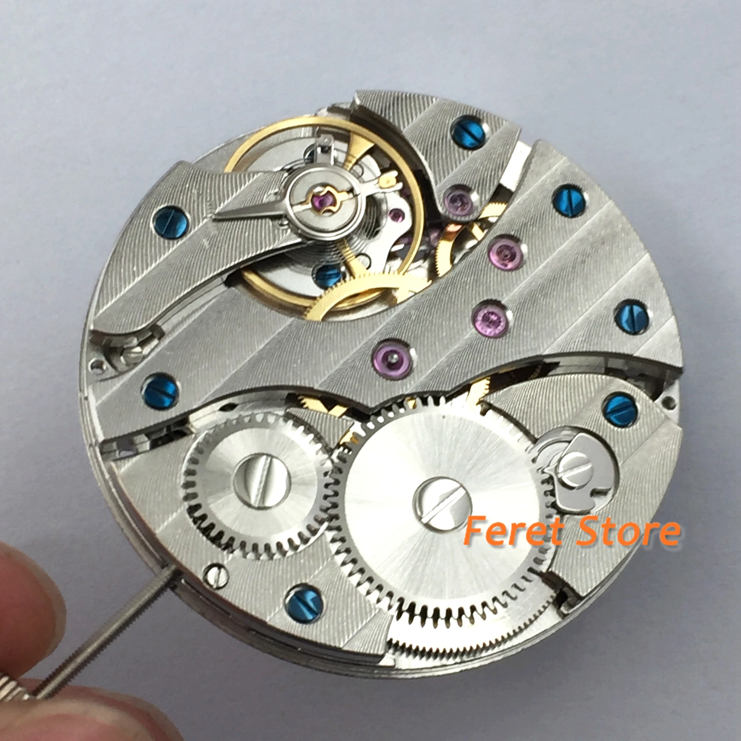 Механические часы ST36 17 Jewels Asia 6497 часовой механизм с ручным заводом подходят для