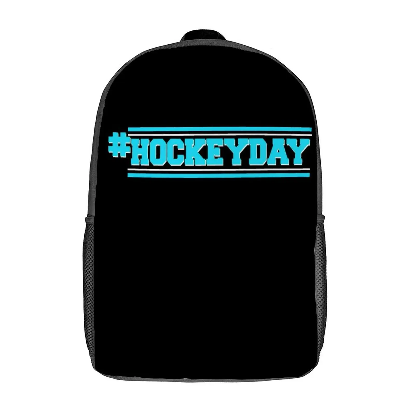 

Hockey Backpacks Daily Male Print Backpack Unusual Polyester Bags