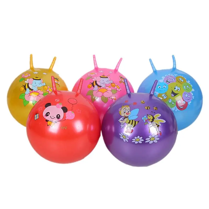 

Inflatable Jump Ball Hopper Bounce Outdoor Sports Toy Balls with Handle Kids Toy