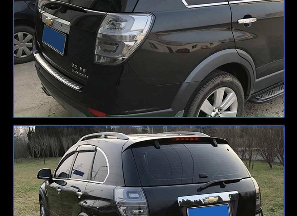 AKD автомобильный Стайлинг для Chevrolet Captiva задний светильник s 2008- каптива светодиодный задний светильник светодиодный задний фонарь DRL+ тормоз+ Парк+ сигнал