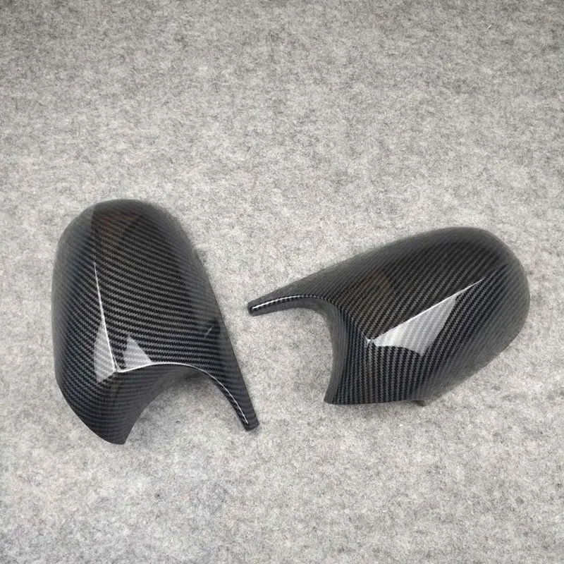 

Pair Horned Style Rearview Mirror Housing Cover Caps Fits For B-MW E81 E82 E87 E88 E90 E91 E92 E93 2004-2013