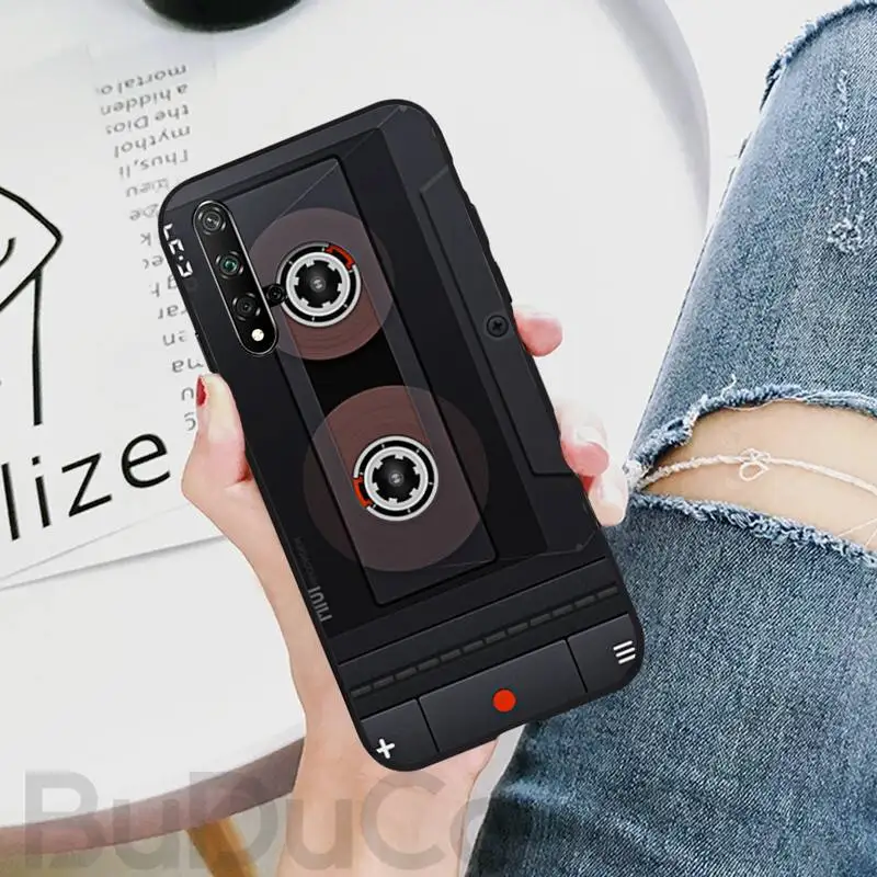 

Customary Vintage cassette Painted Phone Case For Huawei Honor 8X 9 10 20 Lite 7A 8A 5A 7C 10i 20i 9X play 8C