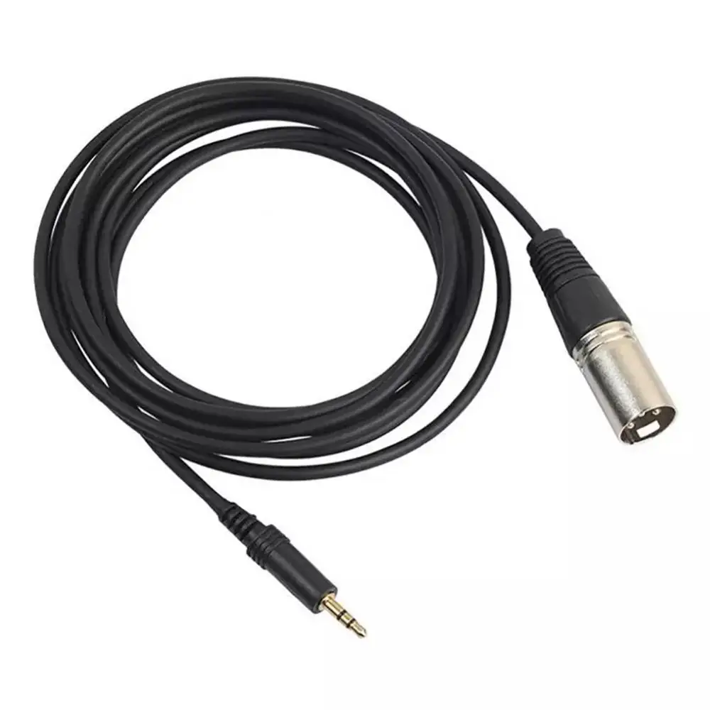 3.5mm Stereo Jack Plug Audio Cable 3.5mm Stereo Jack Plug to 3 Pin XLR Male Microphone Audio Cable Cord Adapter 1.5/3/5/10m