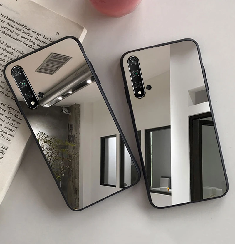 Роскошный чехол LOVECOM с зеркалом для телефона Huawei P40 P30 P20 Lite Mate 30 20 Pro NOVA 6 6SE макияжа