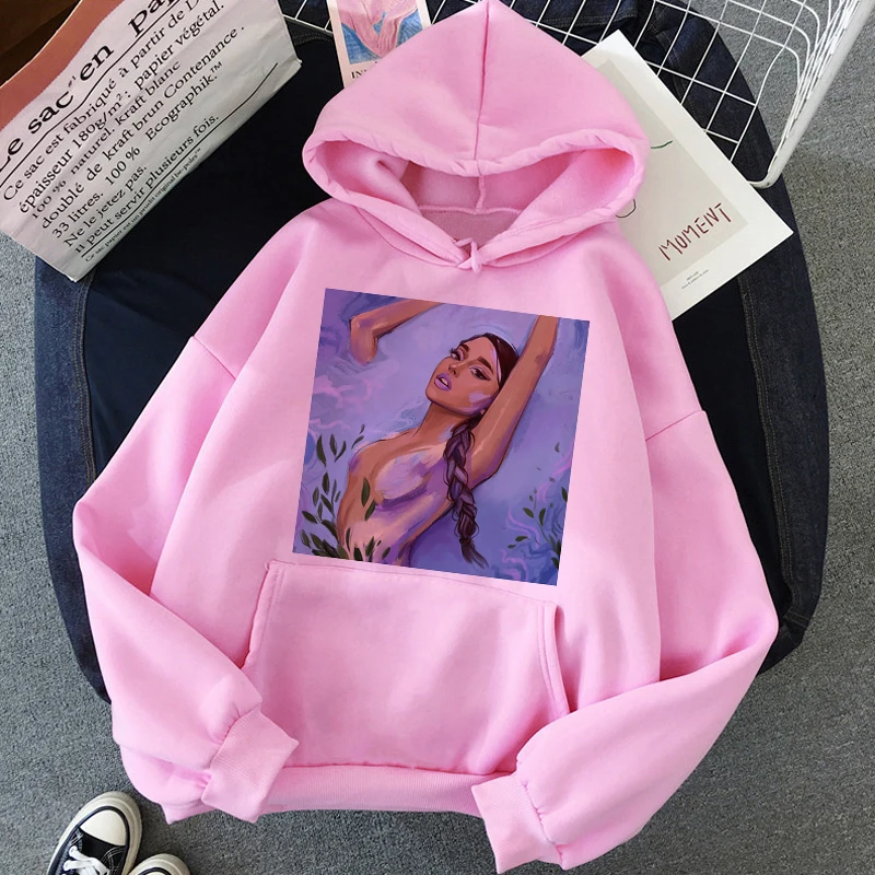 Ariana Grande Thank You Next Harajuku графическая Толстовка для женщин 90s Ullzang 7 колец забавная толстовка не звать меня Толстовка Ангел женский