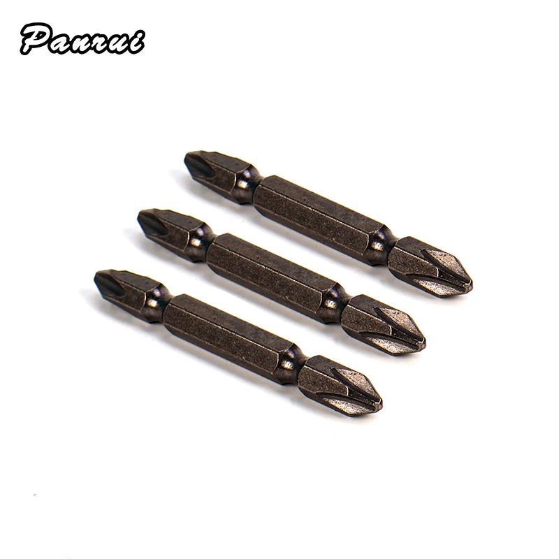 

3/5/10 шт. 65 мм PH2 крестовая отвертка Ручной инструмент TS2 материал с магнитной двойной головкой сверло Противоскользящий Электрический шестиг...