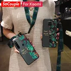 Чехол SoCouple для Xiaomi Mi poco x3 pro f3 NFC Redmi 9T Note 10 11 7 8 9 pro 9s, ремешок на запястье, держатель для телефона