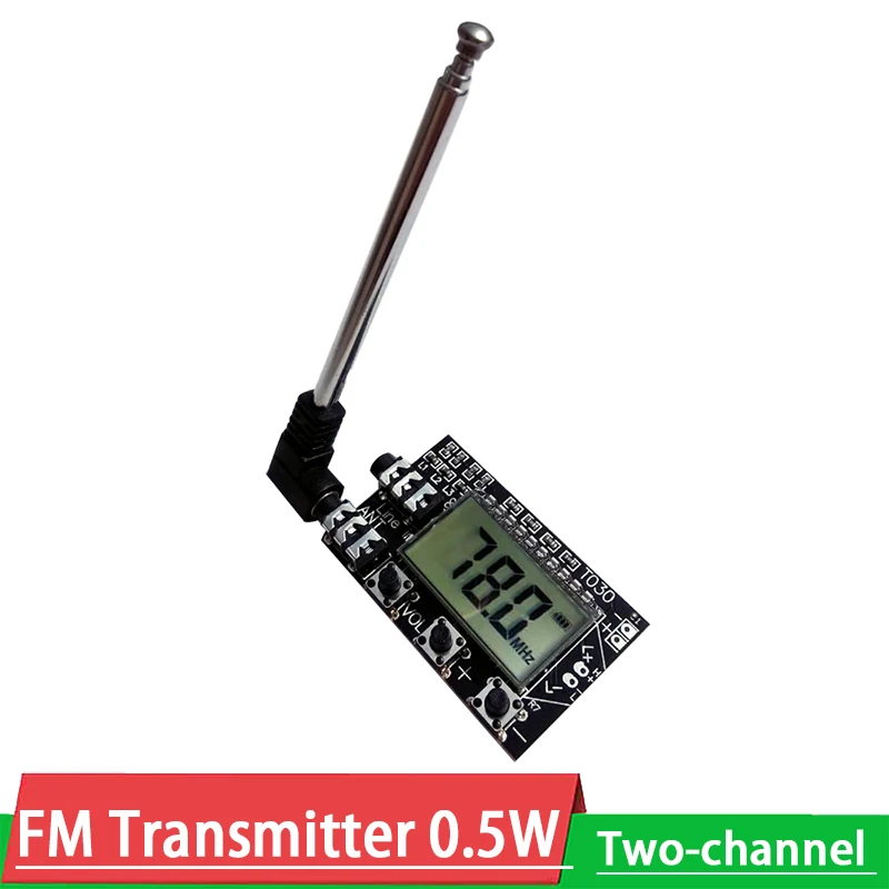 DC 3V-12V стерео FM-передатчик модуль 76M-108Mhz плата FM-передатчика беспроводная передача