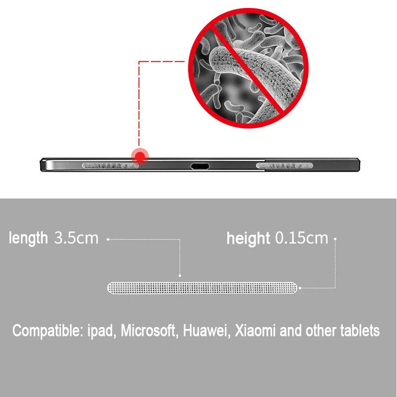 Универсальная Пылезащитная сетка для планшета водонепроницаемая защиты от