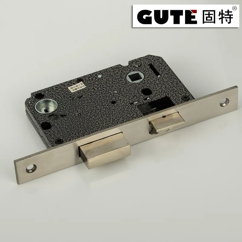 GUTE Generic замок 198 мм с двойным язычком для комнатной двери внутренней ручкой