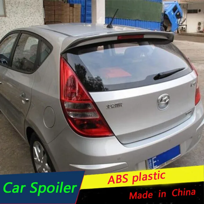 Спойлер из АБС пластика для Hyundai I30 праймер заднего крыла автомобиля спойлер на