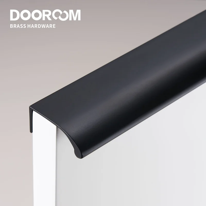 Ручки из латуни Dooroom Hidde длинные скрытые ручки шкаф ящик для шкафа обувная коробка