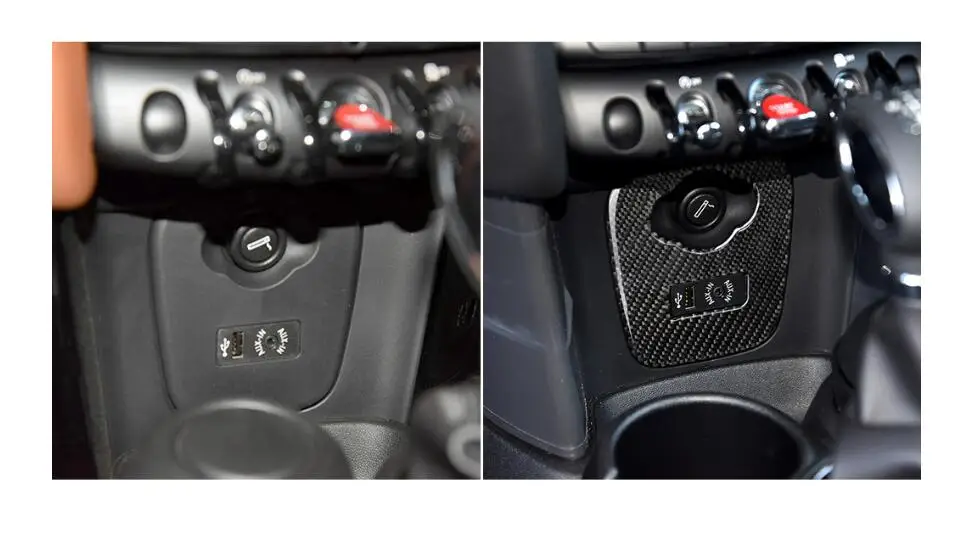 Декоративная наклейка из углеродного волокна для BMW Mini Cooper F55 F56 F57 модификация