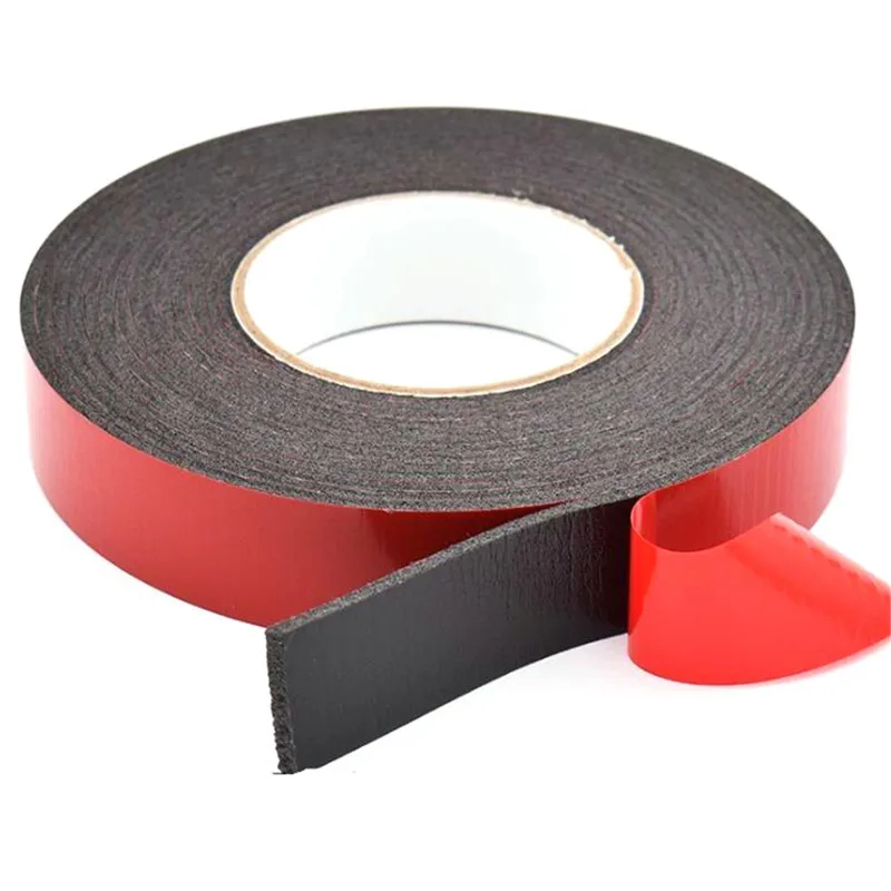 

10 Meters Long Super Strong Double Side Adhesive Foam Tape For Mounting Fixing Pad Sticky 2-3mm Thickness