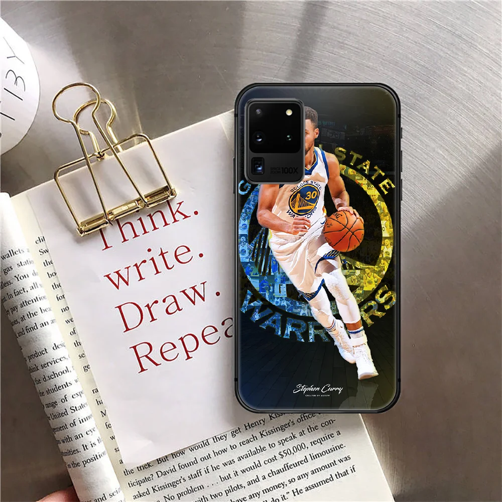 

Stephen Basketball 30 Curry Phone Case Cover For Samsung Galaxy Note S 7 8 9 10 10E 20 Plus Lite Uitra Black Waterproof Soft