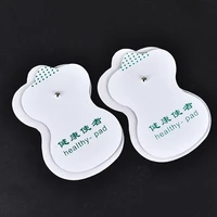 10pcs white electrode pads for electric tens acupuncture digital therapy machine for slimming electric body massager frequency