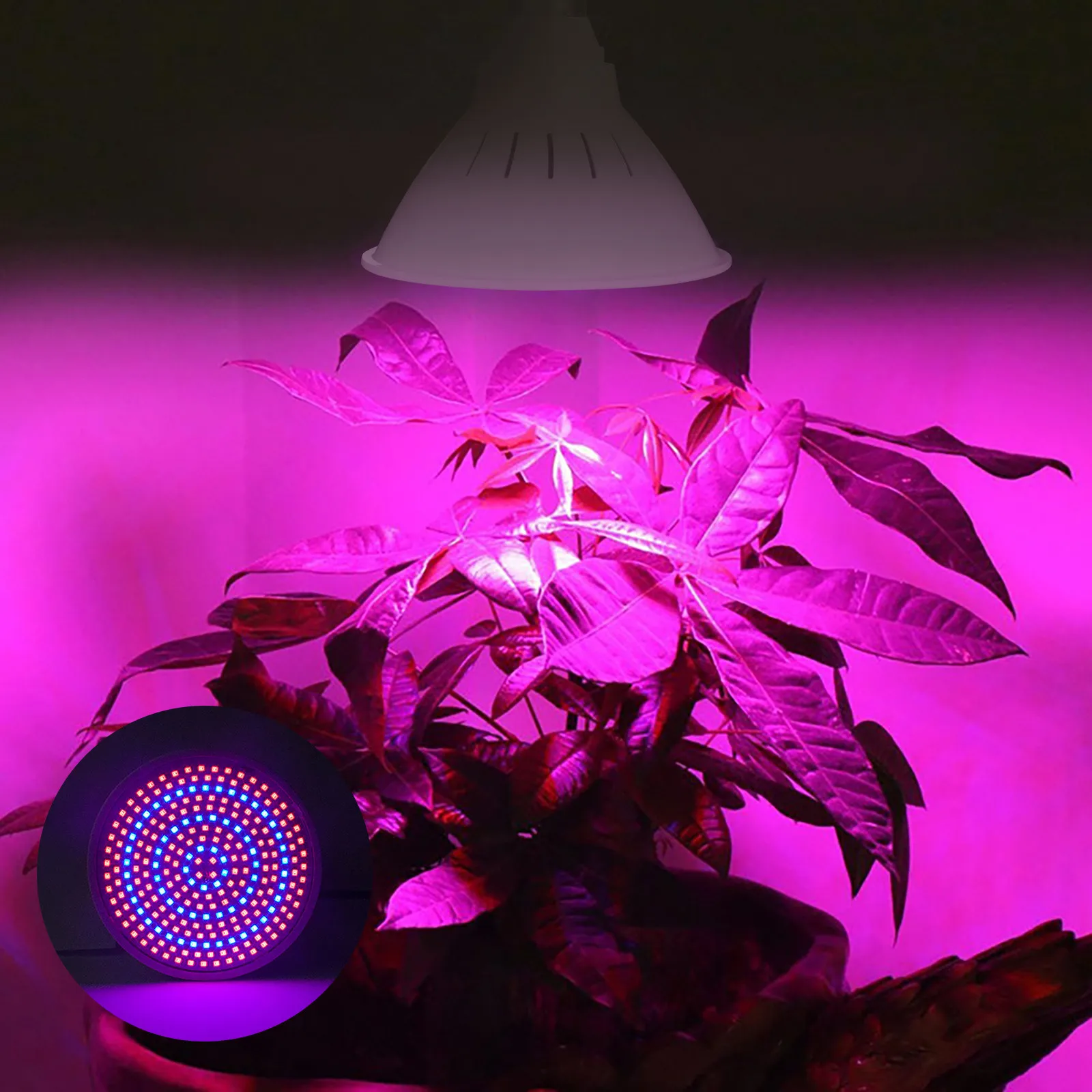 

LED B22 Hydroponic Plant Growth Light E27 LED Growth Bulb MR16 Full Spectrum 220V UV Plant E14 Flower Nursery Pstujte svtla