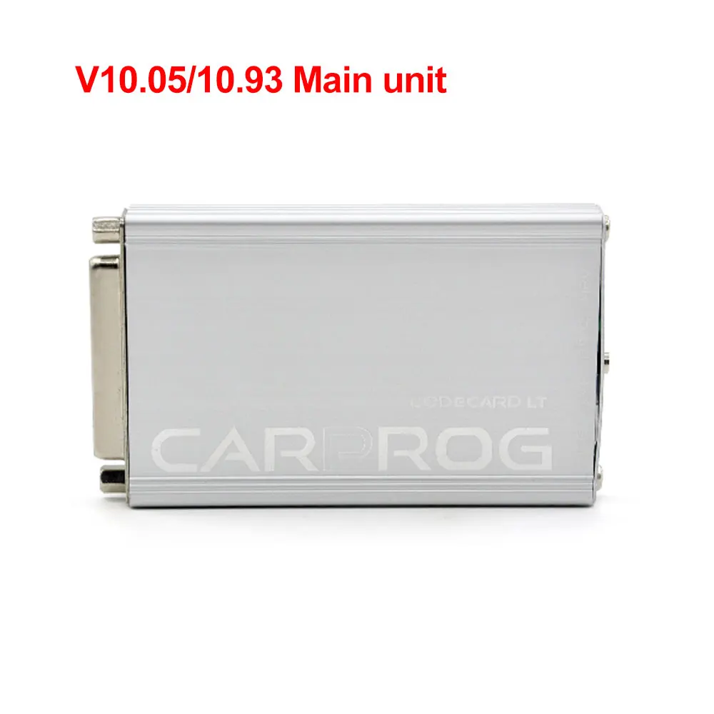 10.93 Main unit Carprog V8.21 прошивка полный набор программы онлайн ЭБУ чип Тюнинг автомобиля Prog 8,21/10,93/10,05 с 21 адаптеров Авто программатор системного блока управления - Цвет: 10.93 Main unit